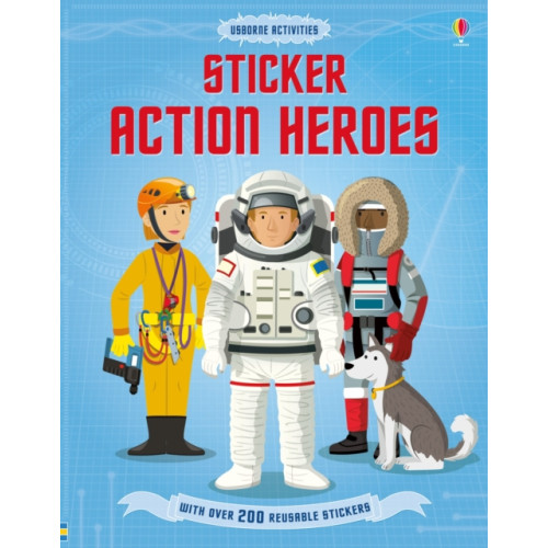 Usborne Publishing Ltd Sticker Action Heroes (häftad, eng)