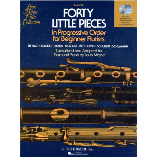 Hal Leonard Corporation Forty Little Pieces (Book/Online Audio) (häftad, eng)