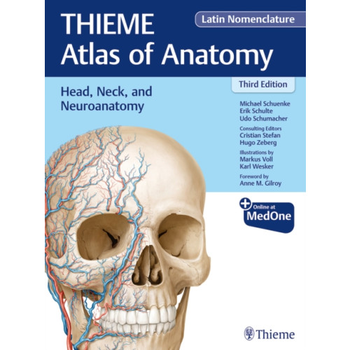 Thieme Medical Publishers Inc Head, Neck, and Neuroanatomy (THIEME Atlas of Anatomy), Latin Nomenclature (inbunden, eng)