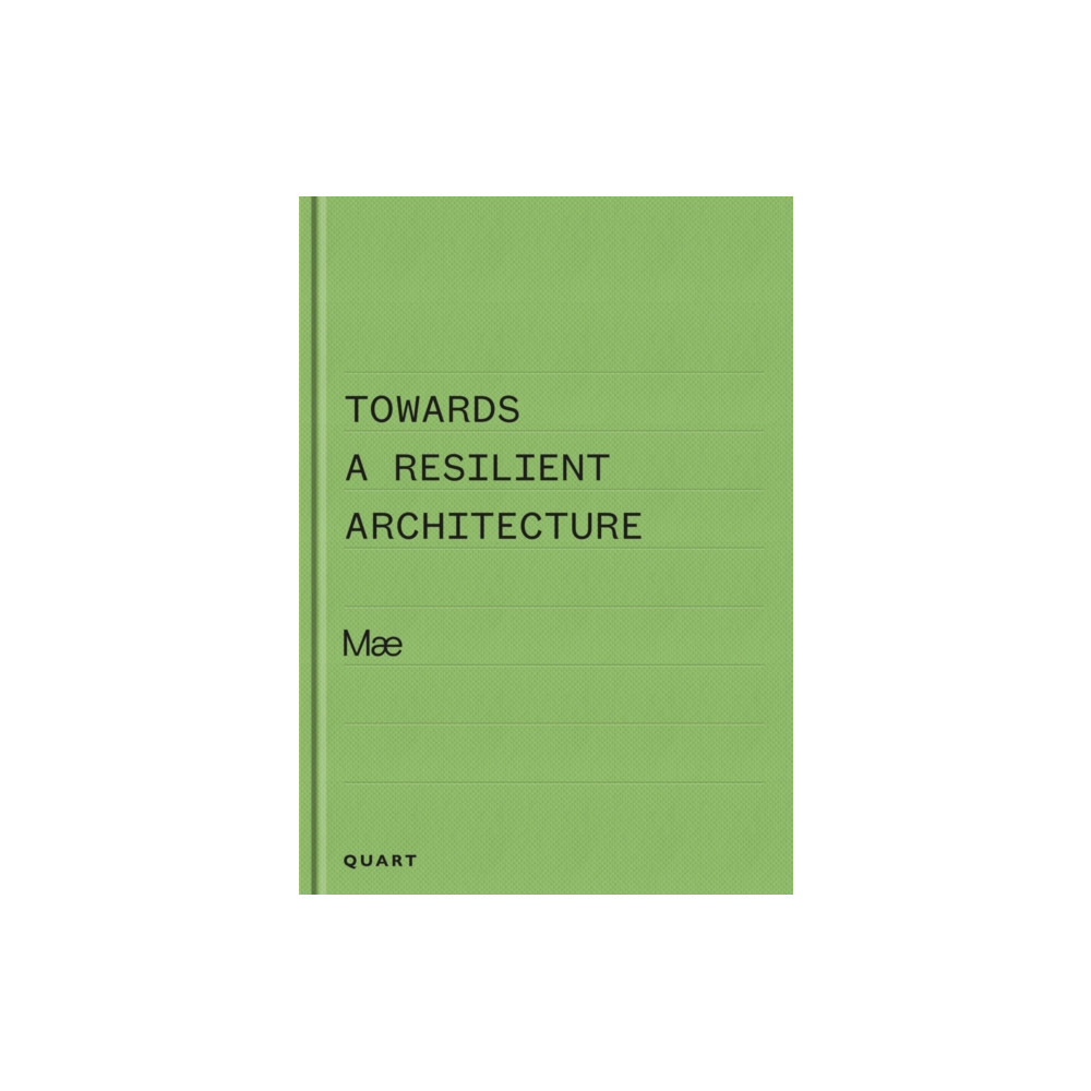Produktbild för Towards a Resilient Architecture (inbunden, eng)