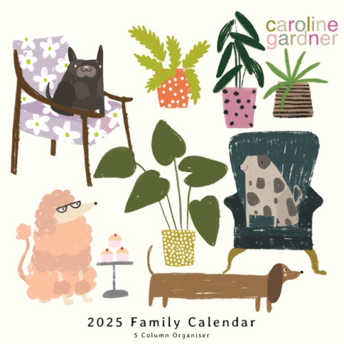 Portico Designs Ltd Caroline Gardner, Dogs Planner Wall Calendar 2025 (häftad, eng)