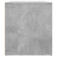 Produktbild för Hörnskåp betonggrå 200x40x45 cm konstruerat trä
