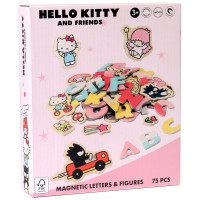 Produktbild för Hello Kitty Magnetbokstäver