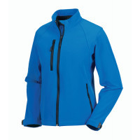 Russell Ladies Soft Shell Jacket Azure Blue