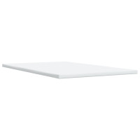 Produktbild för Ramsäng med madrass blå 120x190 cm tyg