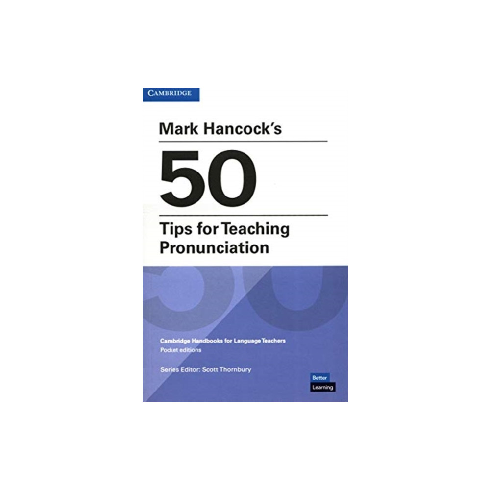 Produktbild för Mark Hancock’s 50 Tips for Teaching Pronunciation Pocket Editions (häftad, eng)