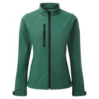 Russell Ladies Soft Shell Jacket Bottle Green
