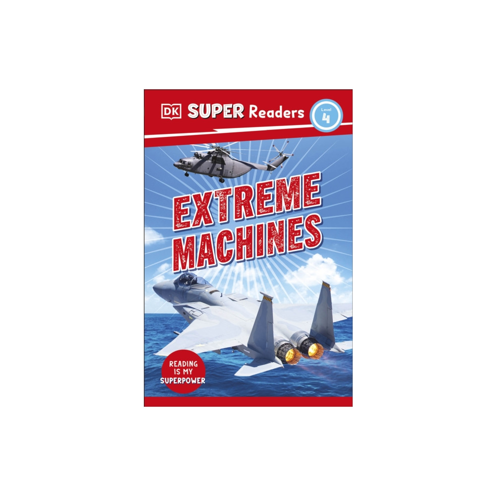 Produktbild för DK Super Readers Level 4 Extreme Machines (häftad, eng)