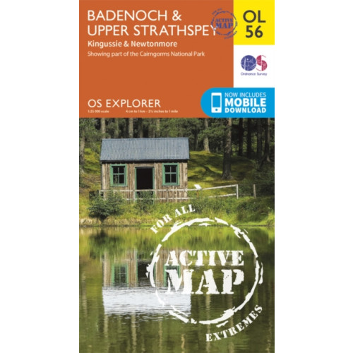 Ordnance Survey Badenoch & Upper Strathspey, Kingussie & Newtonmore