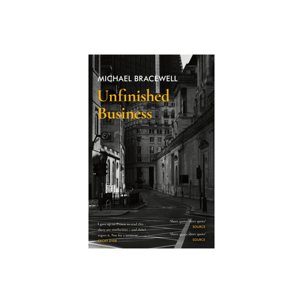 Produktbild för Unfinished Business (häftad, eng)