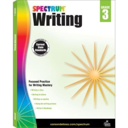 Carson Dellosa Spectrum Writing Grade 3 (häftad, eng)