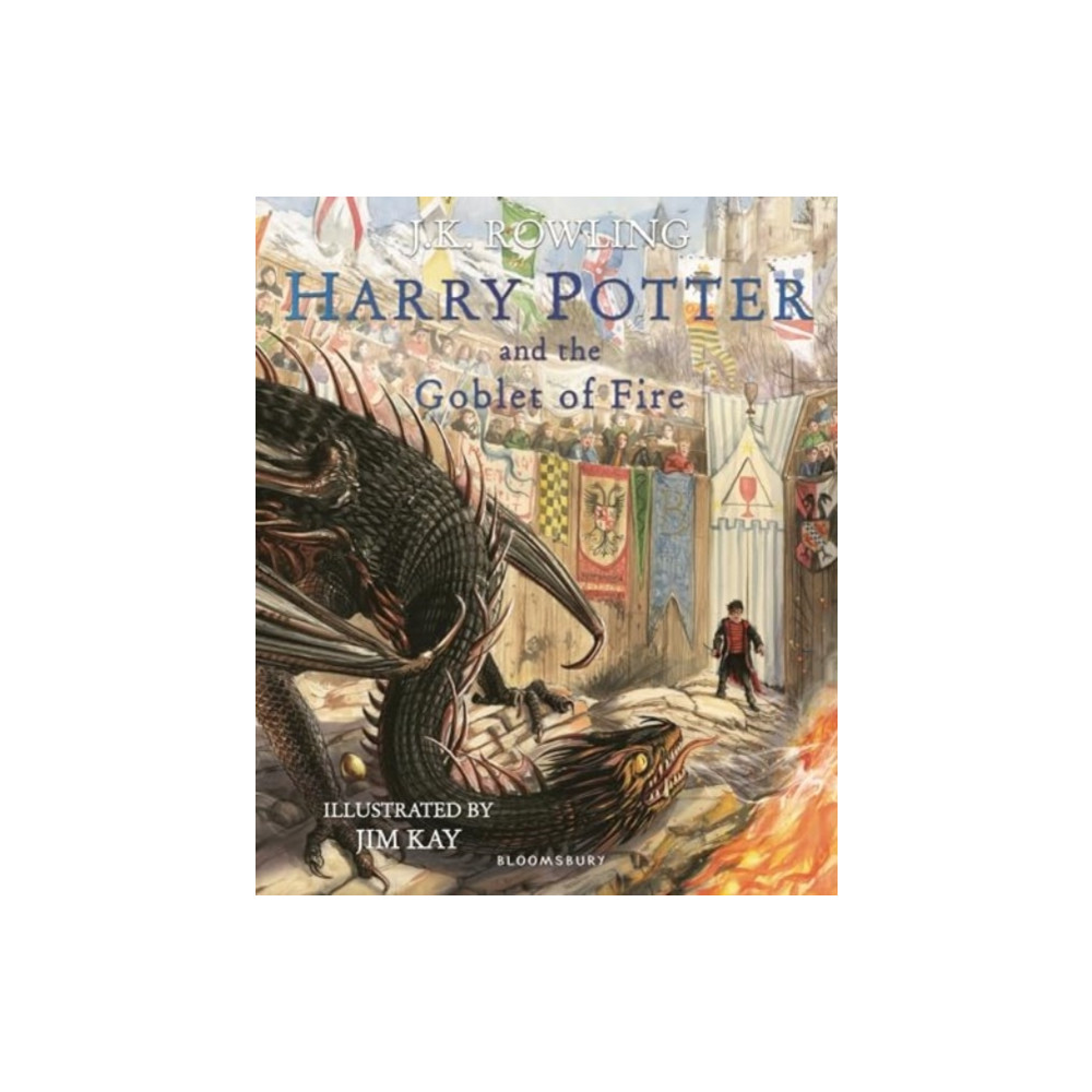 Produktbild för Harry Potter and the Goblet of Fire (häftad, eng)