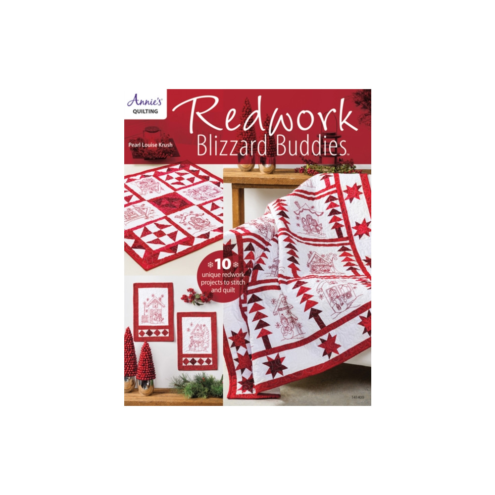 Produktbild för Redwork Blizzard Buddies (häftad, eng)