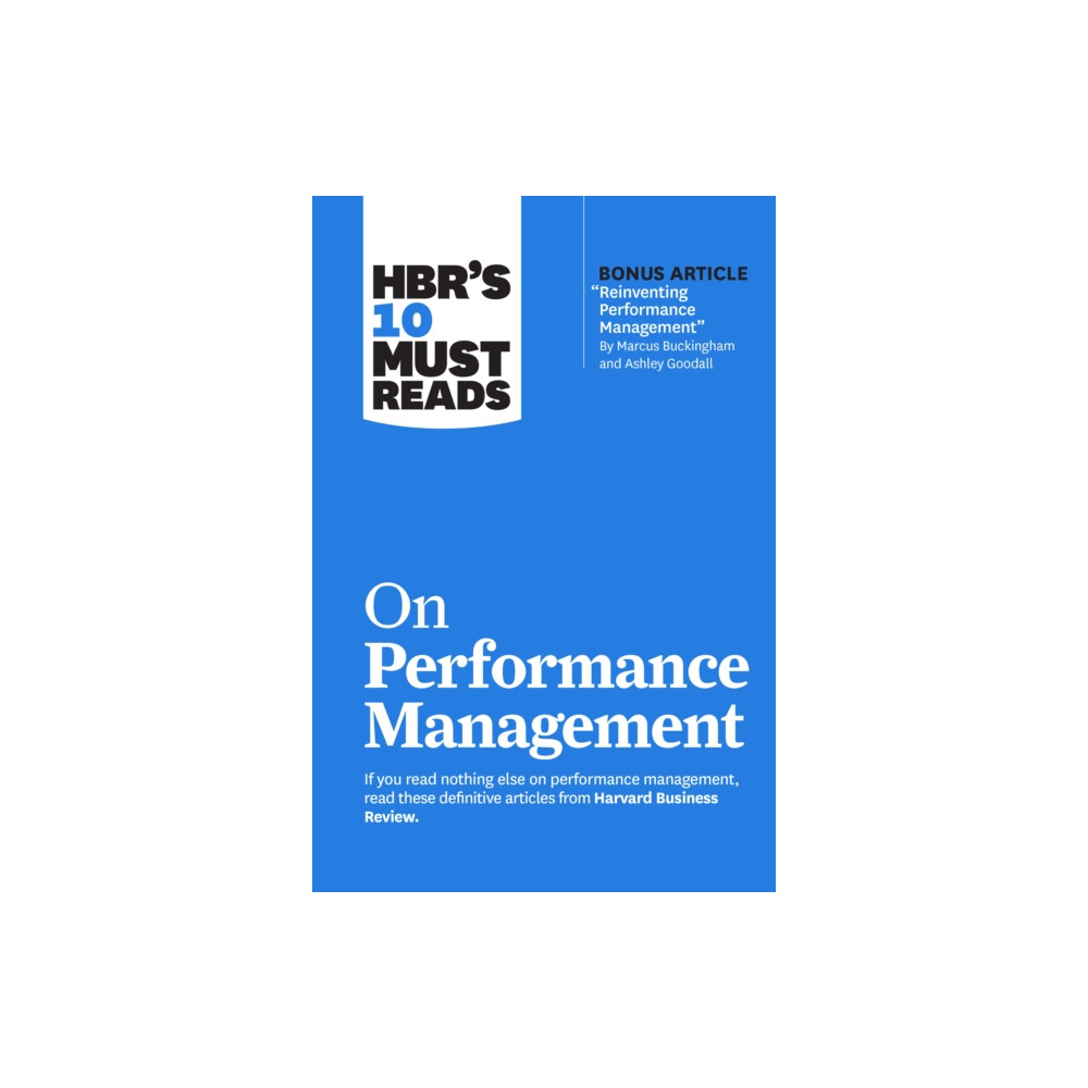 Produktbild för HBR's 10 Must Reads on Performance Management (inbunden, eng)
