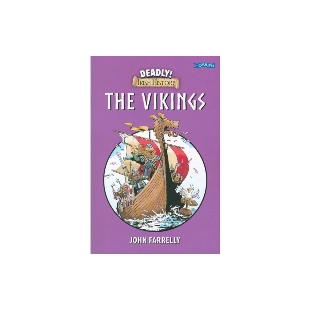 Produktbild för Deadly! Irish History - The Vikings (häftad, eng)