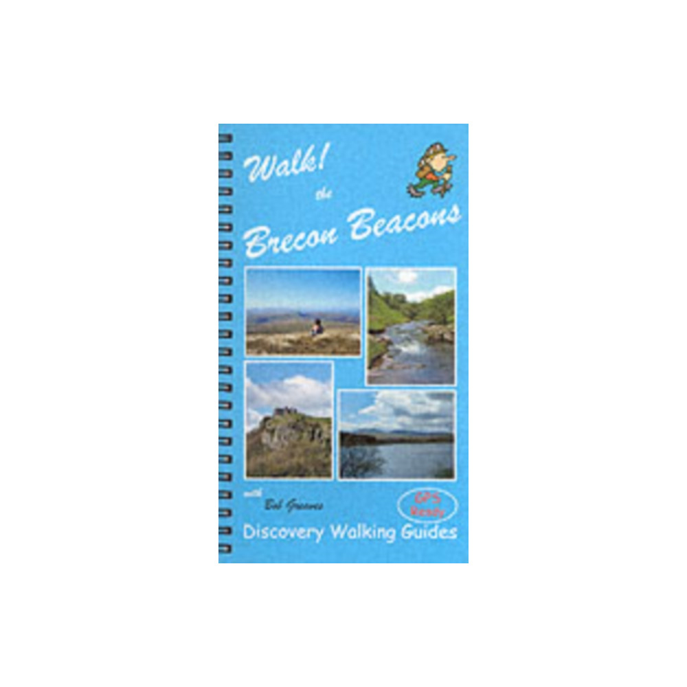 Produktbild för Walk! the Brecon Beacons (häftad, eng)