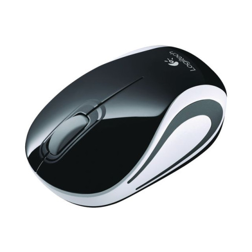 Logitech Mus LOGITECH M187 Mini Trådlös Svart