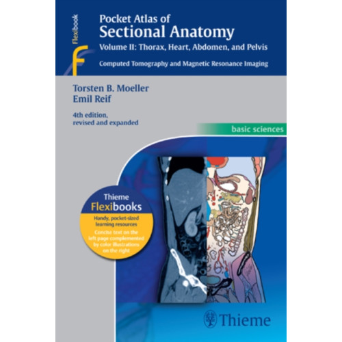 Thieme Publishing Group Pocket Atlas of Sectional Anatomy, Vol. II: Thorax, Heart, Abdomen and Pelvis (häftad, eng)