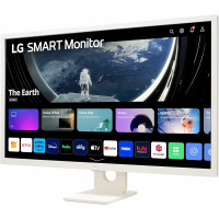 Produktbild för LG Smart 32SR50F-W.AEU platta pc-skärmar 80 cm (31.5") 1920 x 1080 pixlar Full HD LED Vit