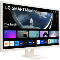 Produktbild för LG Smart 32SR50F-W.AEU platta pc-skärmar 80 cm (31.5") 1920 x 1080 pixlar Full HD LED Vit