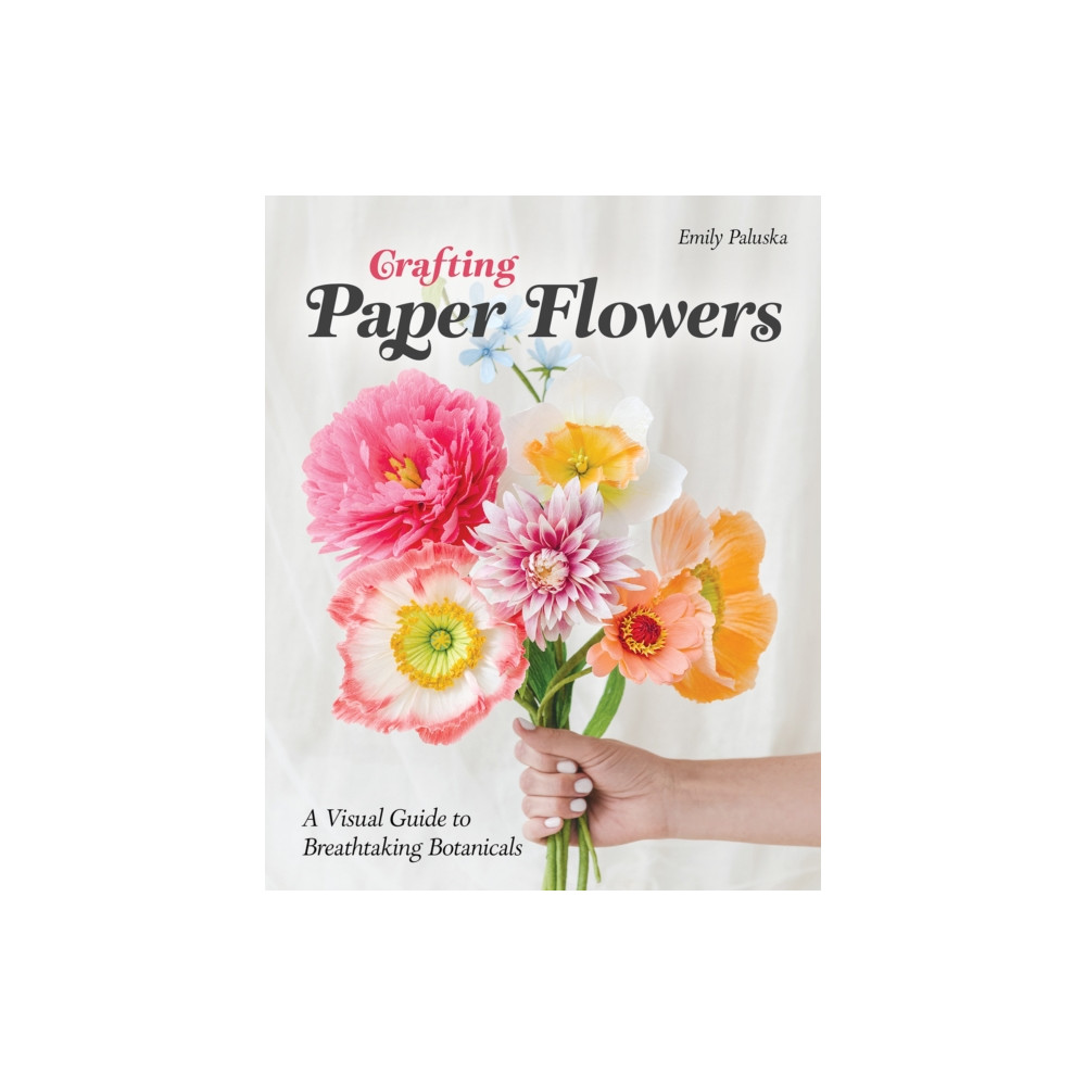 Produktbild för Crafting Paper Flowers (häftad, eng)