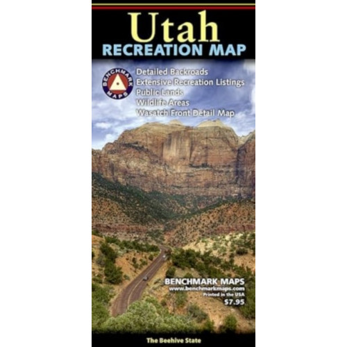 Benchmark Maps Utah Recreation Map