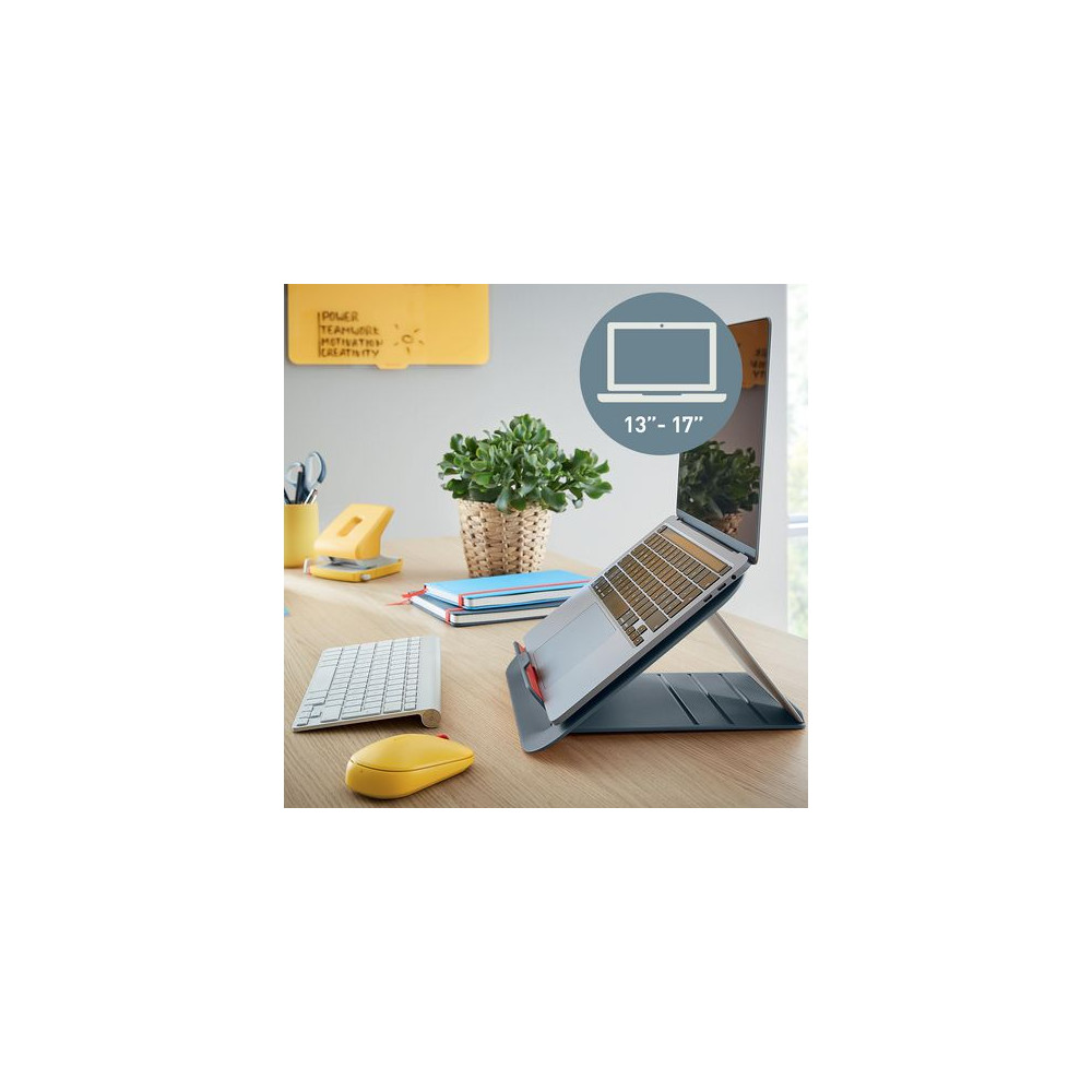 Produktbild för Laptopstativ LEITZ Ergo Cosy grå