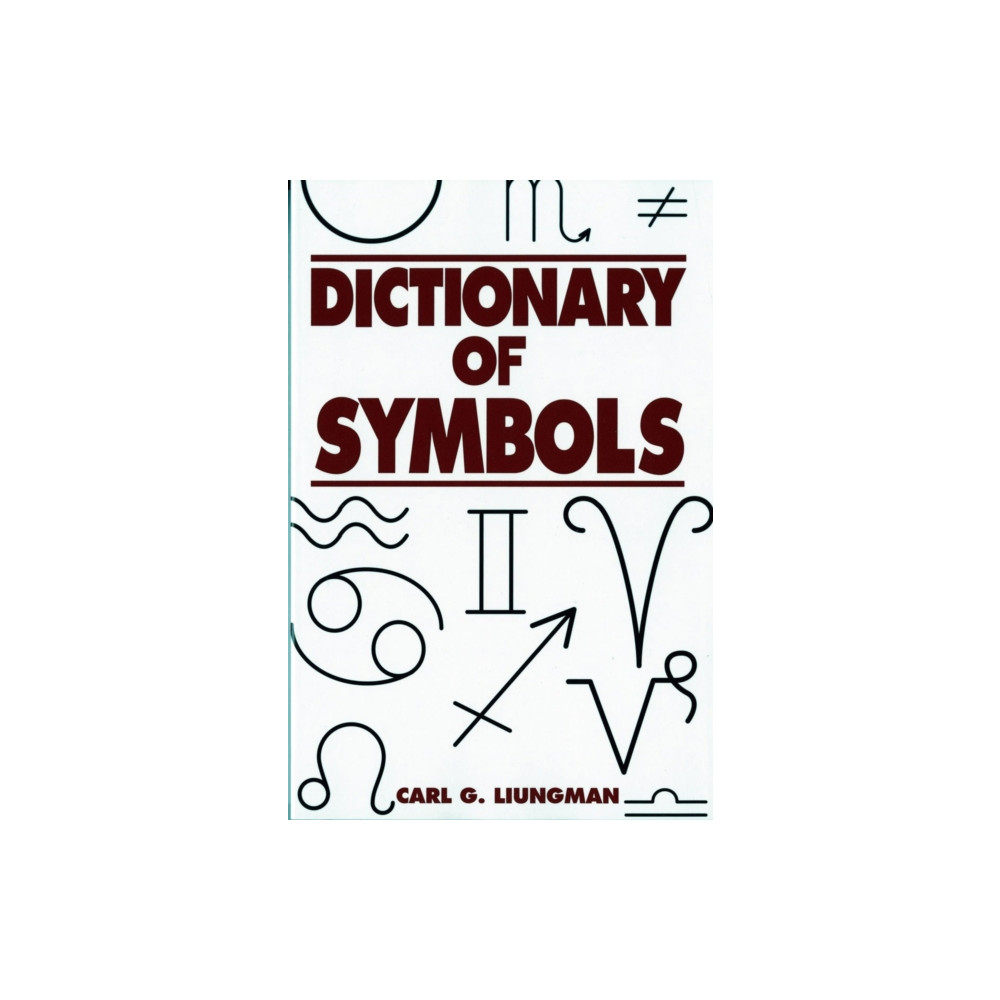 Produktbild för Dictionary of Symbols (häftad, eng)