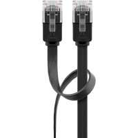 Produktbild för goobay nätverkskabel - 50 cm - svart