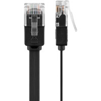Produktbild för goobay nätverkskabel - 50 cm - svart