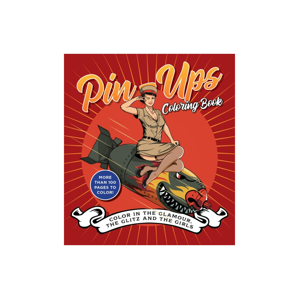 Produktbild för Pin-Ups Coloring Book (häftad, eng)
