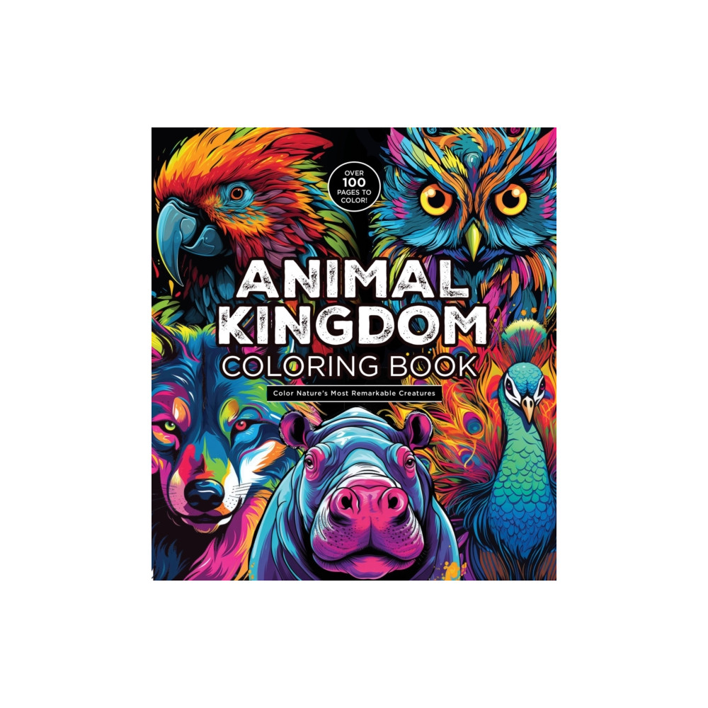 Produktbild för Animal Kingdom Coloring Book (häftad, eng)