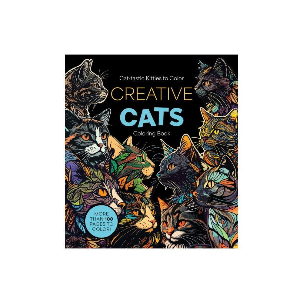 Produktbild för Creative Cats Coloring Book (häftad, eng)