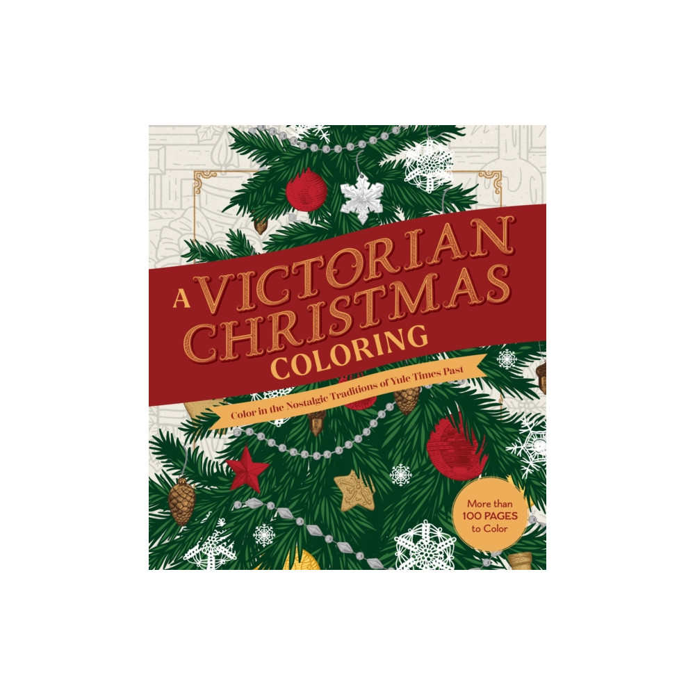 Produktbild för A Victorian Christmas Coloring Book (häftad, eng)