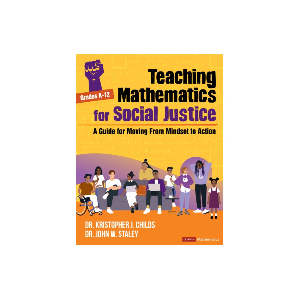 Produktbild för Teaching Mathematics for Social Justice, Grades K-12 (häftad, eng)