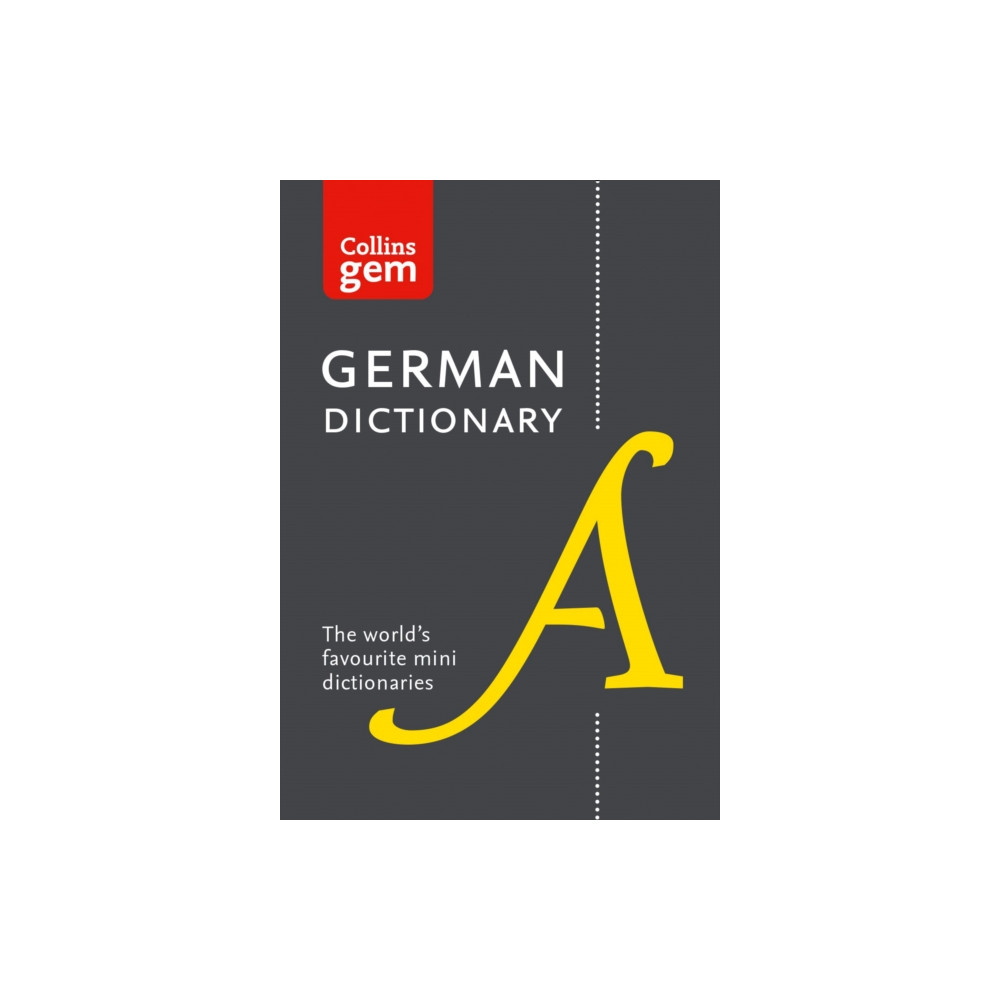 Produktbild för German Gem Dictionary (häftad, eng)