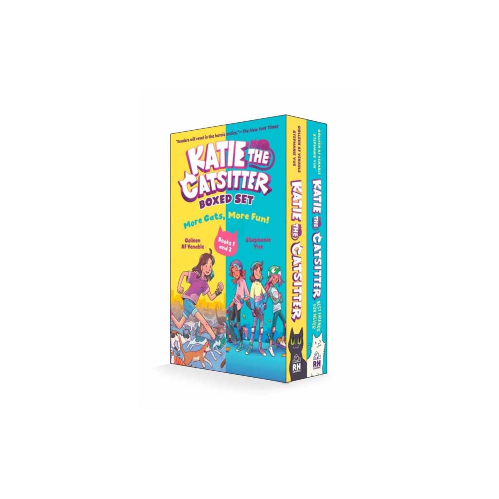 Produktbild för Katie the Catsitter: More Cats, More Fun! Boxed Set (Books 1 and 2) (inbunden, eng)