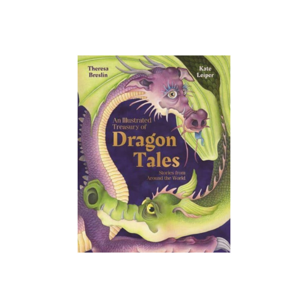 Produktbild för An Illustrated Treasury of Dragon Tales (inbunden, eng)