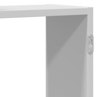 Produktbild för Vägghylla vit 159x18x65 cm konstruerat trä