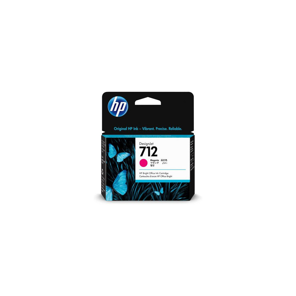 Produktbild för Bläckpatron HP 3ED68A 712 magenta