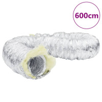 Produktbild för Ventilationskanal isolerad aluminium 6 m Ø12,5 cm