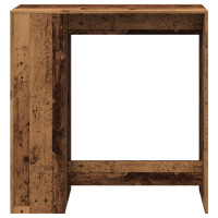 Produktbild för Barbord med ställ åldrat trä 101x40x103,5 cm konstruerat trä