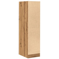 Produktbild för Apoteksskåp ek 30x41x118 cm konstruerat trä
