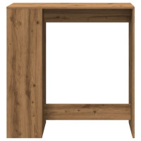 Produktbild för Barbord med hyllor artisian-ek 101x40x103,5 cm konstruerat trä