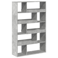 Produktbild för Rumsavdelare betonggrå 100x33x156,5 cm konstruerat trä