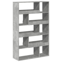 Produktbild för Rumsavdelare betonggrå 100x33x156,5 cm konstruerat trä