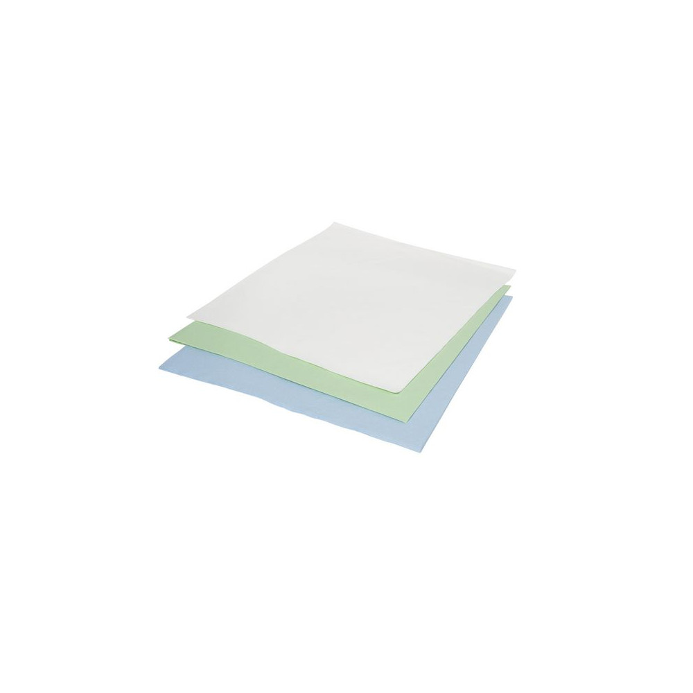 Produktbild för Dentalservett blå 37x38cm 1000/fp