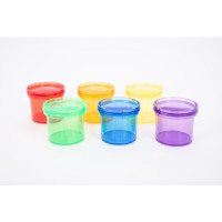 Produktbild för Transparent förstoringsglas färgade 6/fp