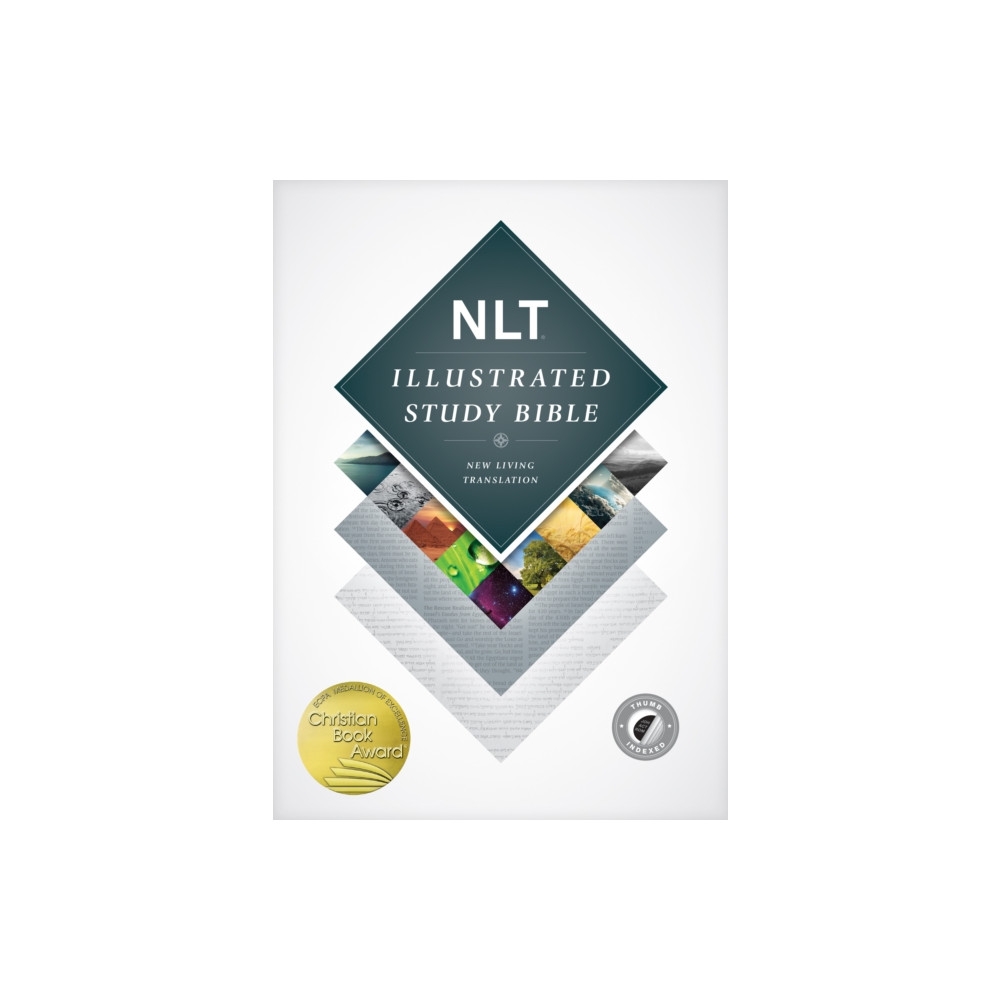 Produktbild för Illustrated Study Bible-NLT (inbunden, eng)
