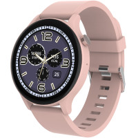 Produktbild för Bluetooth Smart Watch Rosa/Beige